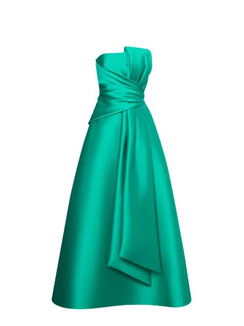 Abito lungo da Donna  Alberta Ferretti verde acqua ALBERTA FERRETTI | ABITI | V044316200382