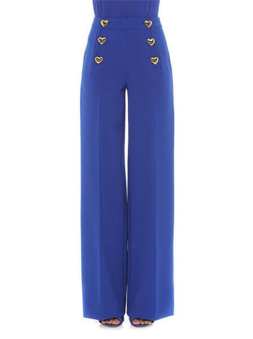 Pantaloni Moschino da Donna blu elettrico MOSCHINO COUTURE | 03170424A0296