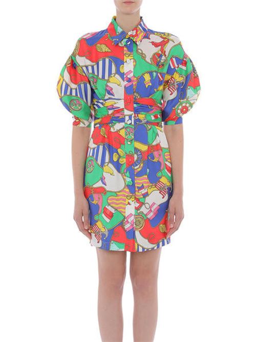 Abito da Donna Moschino con stampa all over MOSCHINO COUTURE | 04170453A1888
