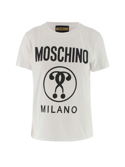 T-Shirt da Donna Moschino double question MOSCHINO COUTURE | 07140541A1001