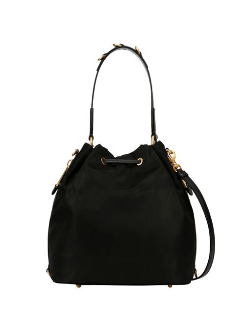 Borsa a Secchiello Moschino con dettagli in pelle MOSCHINO COUTURE | 74078202B1555