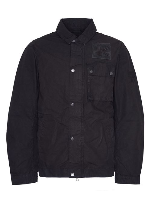 Goiacca Uomo nera in cotone BARBOUR INTERNATIONAL | GIACCONI E GIUBBOTTI | MCA0976BK11