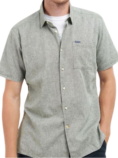 Camicia Uomo grigio con tasca sul petto BARBOUR | MSH5093OL31