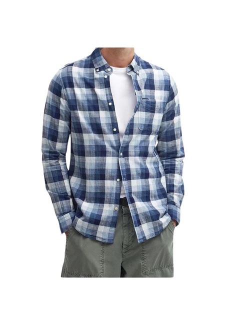 Camicia Uomo lu Multicolor in cotone BARBOUR | MSH5450NY91