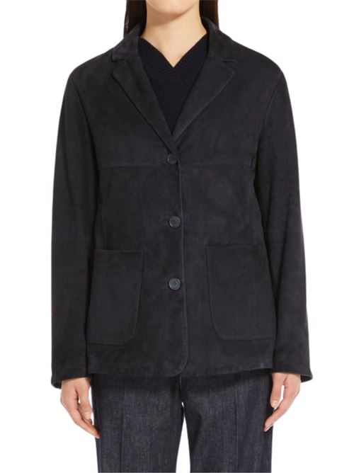Giacca Donna blu con spacco sul retro S MAX MARA | 19441011007003