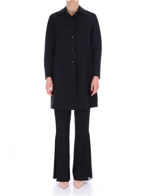 Cappotto nero monopetto da donna nero LIU JO | CAPPOTTI | WA4107-T789622222