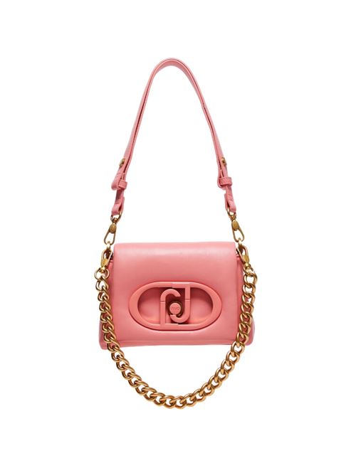 Borsa a Tracolla Donna rosa con lettering sul davanti LIU JO | BORSE A TRACOLLA | AA4269-E001561632