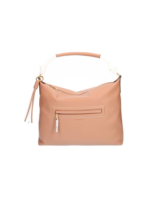 Borsa Shopper Donna marrone in pelle martellata LIU JO | BORSE A SPALLA | AA4307-E0086X0534