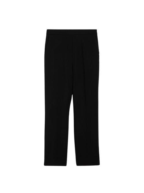 Pantalone Donna nero con taglio cropped alle caviglie MAX MARA | 11131081508003