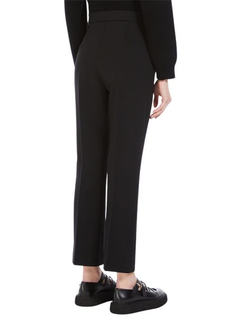 Pantalone Donna nero con taglio cropped alle caviglie MAX MARA | 11131081508003