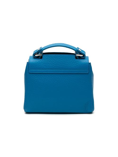 Borsa Sveva mini soft a mano blu pavone ORCIANI | B02019PAVONE