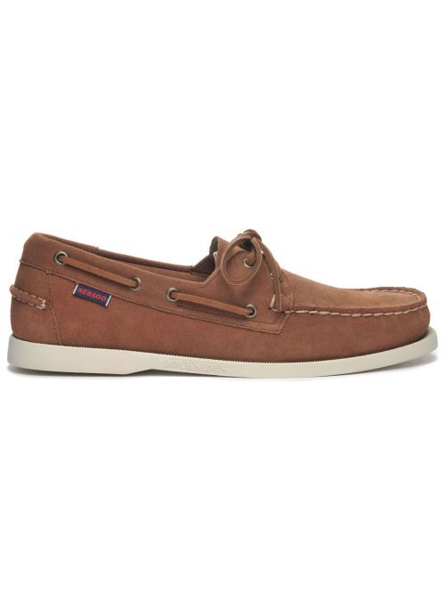 Mocassino da uomo marrone in pelle scamosciata SEBAGO | 7111PTW901