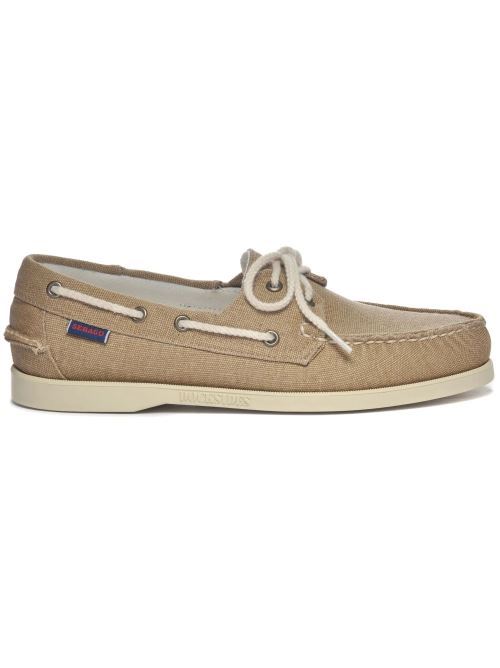 Mocassino beige Uomo in cotone SEBAGO | 76117KW906