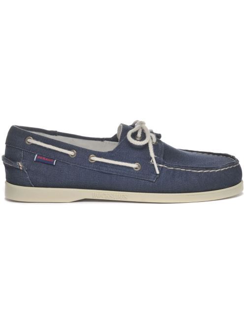 Mocassini da Uomo blu  in cotone SEBAGO | 76117KW908