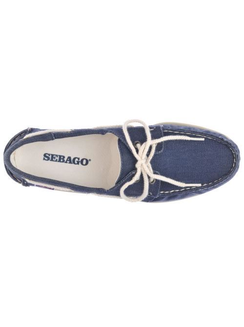 Mocassini da Uomo blu  in cotone SEBAGO | 76117KW908