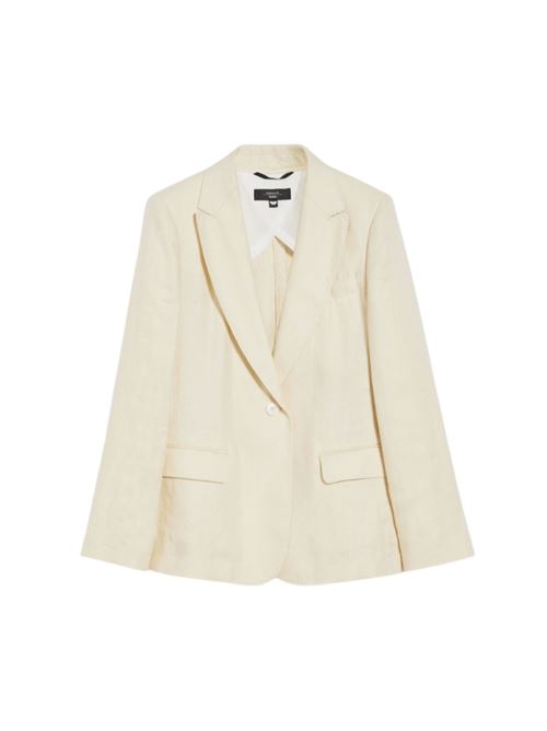 Giacca Donna beige rifinita con impunture WEEKEND MAX MARA | 15041032371035