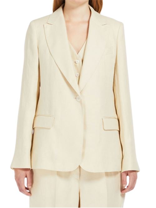 Giacca Donna beige rifinita con impunture WEEKEND MAX MARA | 15041032371035