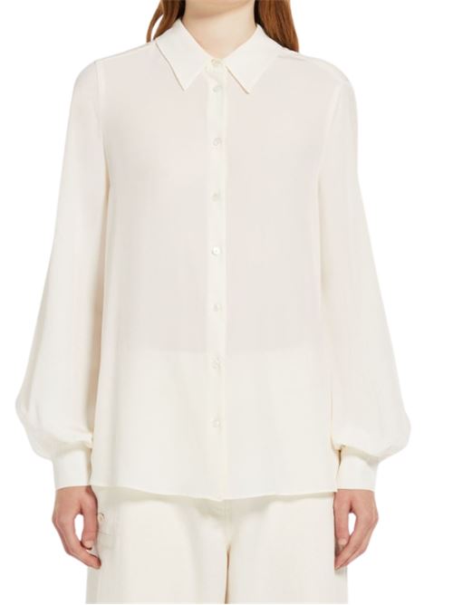 Camicia Donna bianco con colletto a punta WEEKEND MAX MARA | 15111041111001