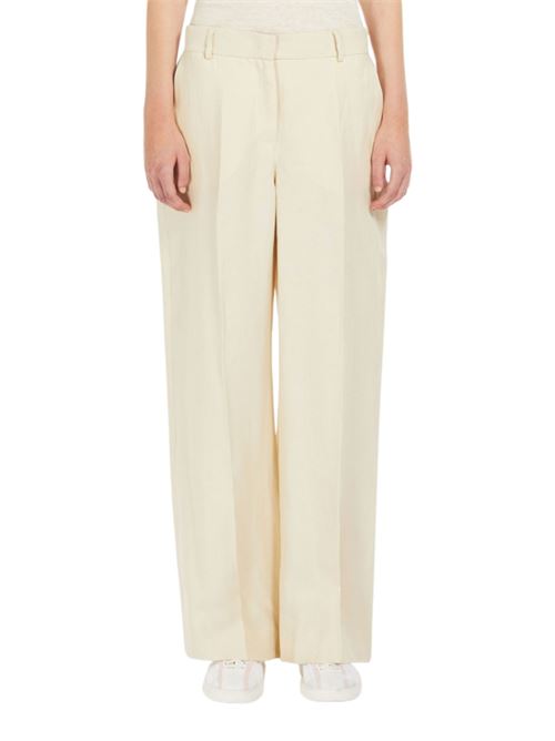 Pantalone Donna beige con tasche alla francese WEEKEND MAX MARA | 15131022371035
