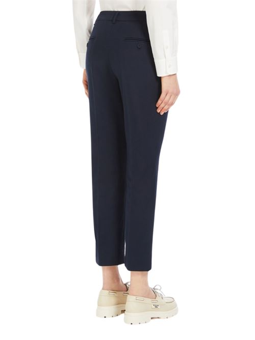 Pantalone Donna blu con silhouette a sigaretta WEEKEND MAX MARA | 15131031367029