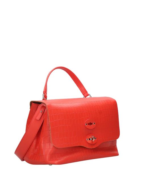 Borsa a mano Donna con stampa cocco rossa in pelle ZANELLATO | 68090S7400Z0960