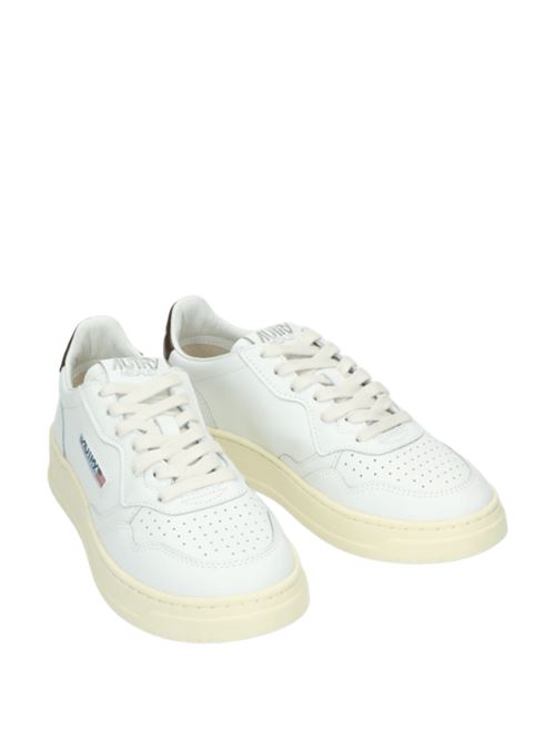 sneakers uomo pelle bianco/ blu AUTRY | AULMLL12