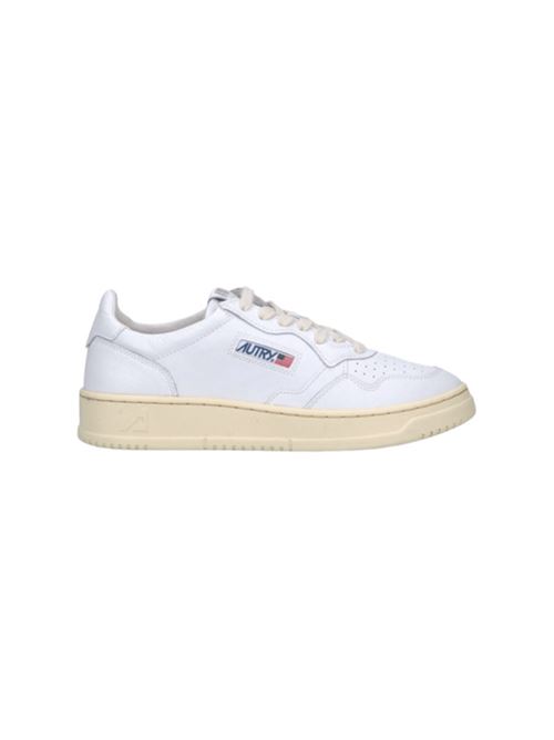 sneakers uomo pelle bianca AUTRY | AULMLL15