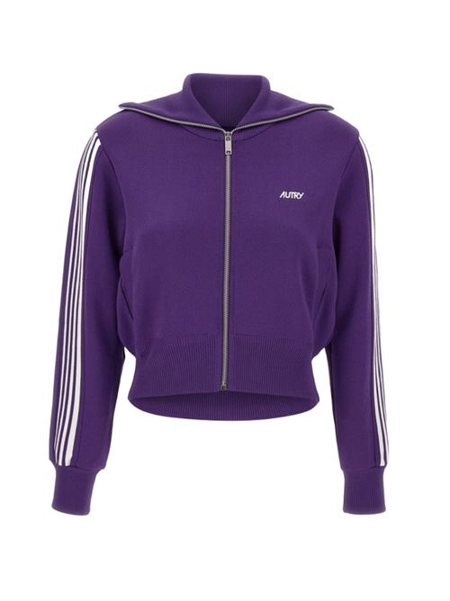 giubbotto donna con zip viscosa anemone AUTRY | JAPWB7KV