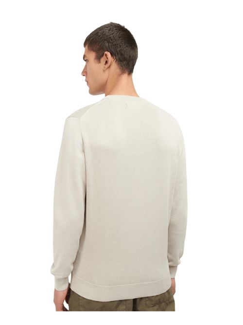 maglia uomo beige chiaro cotone BARBOUR | MKN0932MKNBE12
