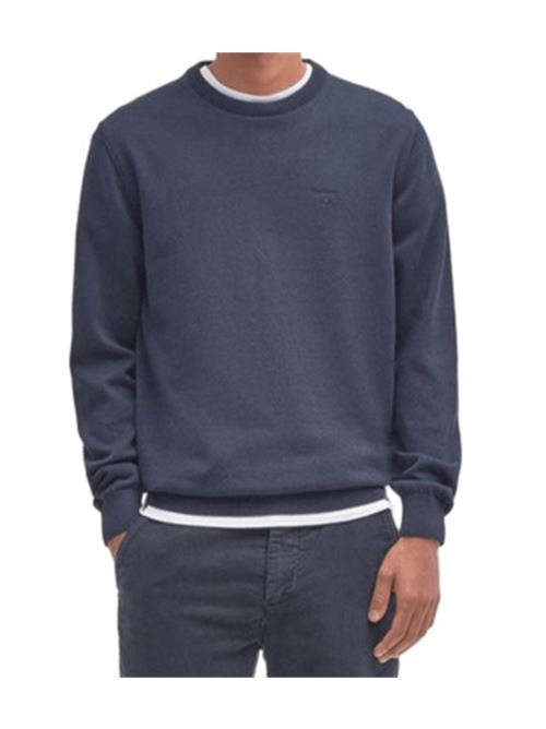 maglia uomo navy cotone BARBOUR | MKN0932MKNNY91