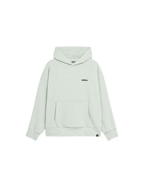 felpa uomo cappuccio orsetto cotone bianca BARROW | S5BWUAHS151002
