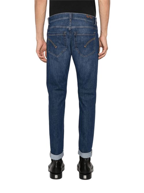 Jeans uomo denim stretch riciclato blu DONDUP | UP232DSE340IM6800