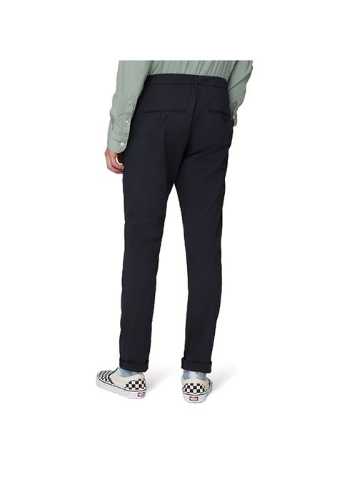 Pantaloni uomo chino cotone nero DONDUP | UP235PS0020002999