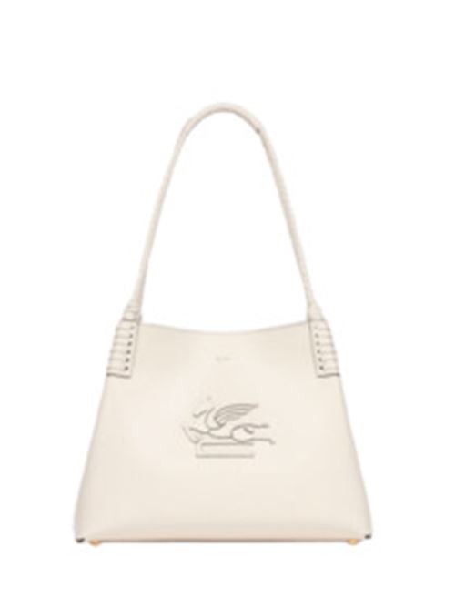 borsa donna shopping pelle bianco ETRO | BORSE | WP1D0038AP264W1889