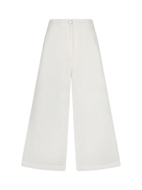 pantalone donna palazzo bianco LIU JO | PANTALONI | WA5484-T686210701