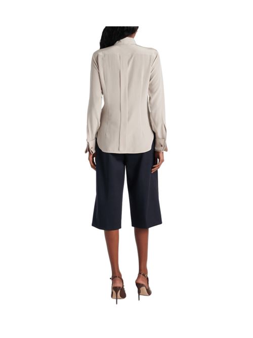 camicia donna cravattino bottone gemello seta cacha MAX MARA | 11111061124035
