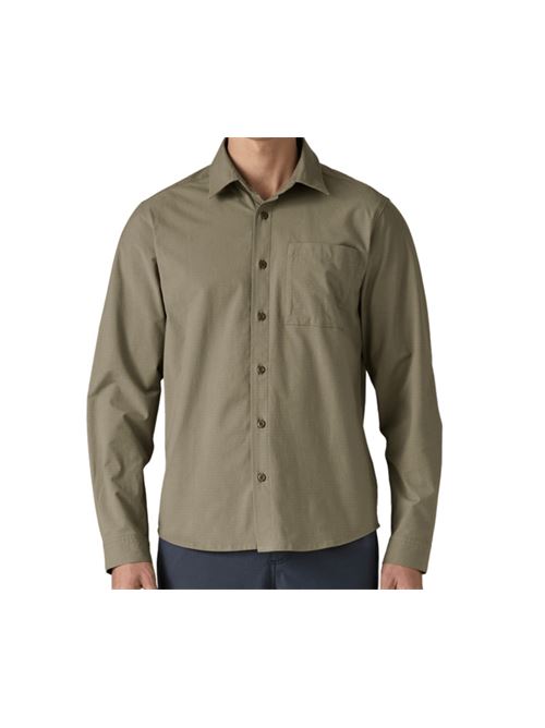 camicia uomo manica lunga misto cotone green PATAGONIA | 41815RVGN