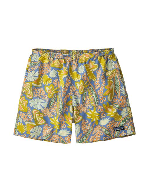 shorts uomo fastdry nylon fantasia celeste/giallo PATAGONIA | 57022FLRA