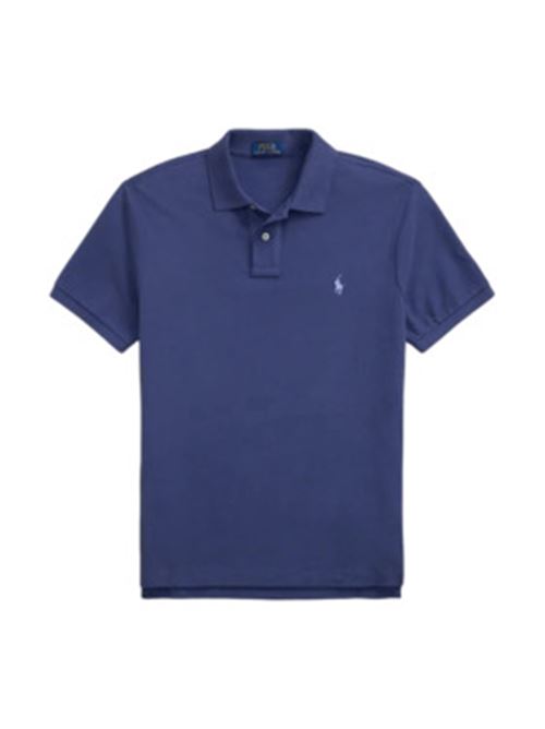 polo uomo slim cotone piqué light navy POLO RALPH LAUREN | POLO | 710536856441