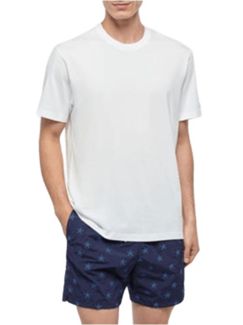 t-shirt uomo manica corta cotone bianco MC2 SAINT BARTH | DOV000100049HSB01NEMB