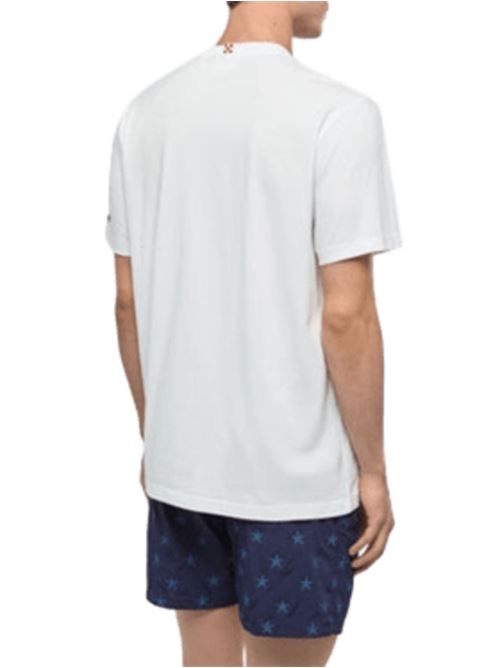 t-shirt uomo manica corta cotone bianco MC2 SAINT BARTH | DOV000100049HSB01NEMB
