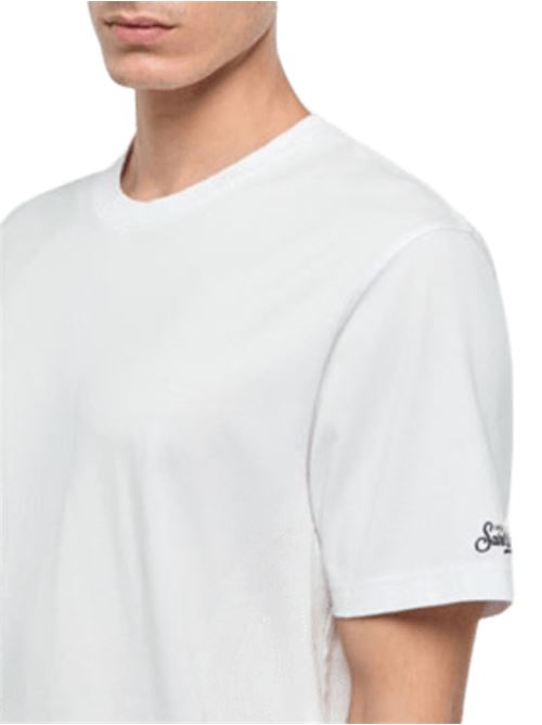 t-shirt uomo manica corta cotone bianco MC2 SAINT BARTH | DOV000100049HSB01NEMB