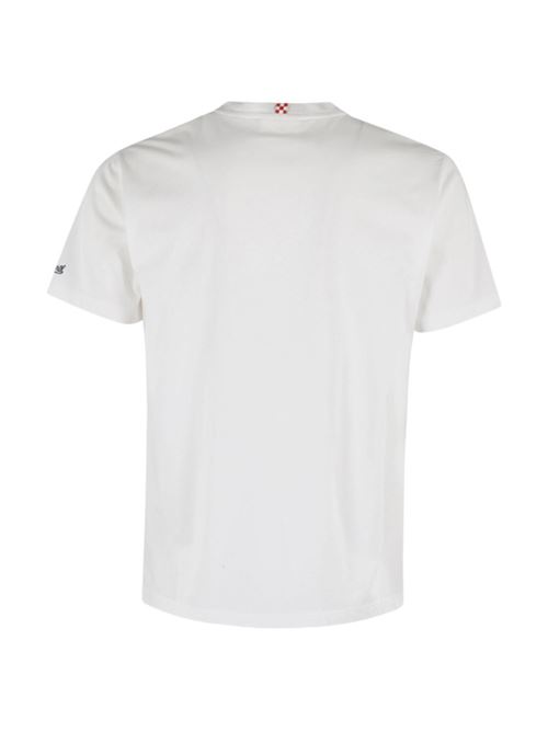 t-shirt uomo manica corta stampa official gin tonic taster cotone bianco MC2 SAINT BARTH | TSHM00100024H01N