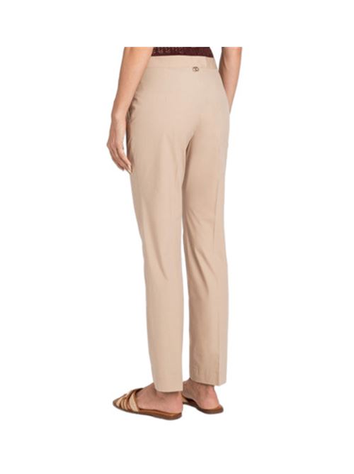 pantalone donna slim cotone stretch rope TWINSET | 251TT202F12145