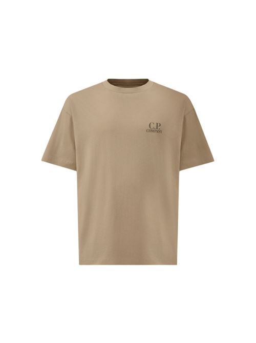 JERSEY SHORT SLEEVE LOGO T-SHIRT C.P. COMPANY | T-SHIRT | TS087A005100W904
