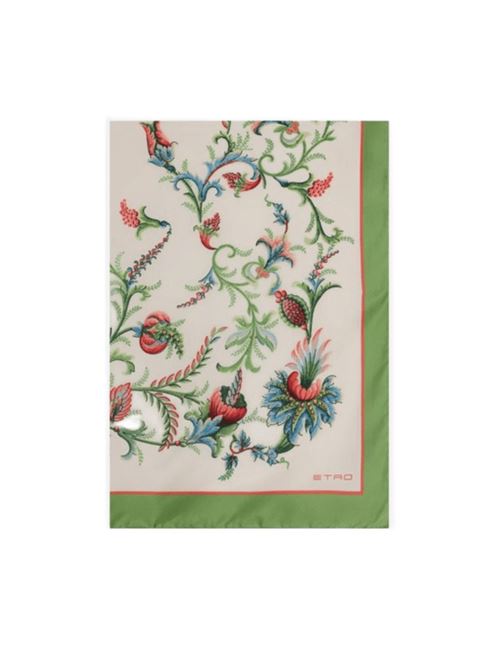 SETA CON MOTIVO FLOREALE CIRCOLARE ETRO | WAXA0006AKE19X0803