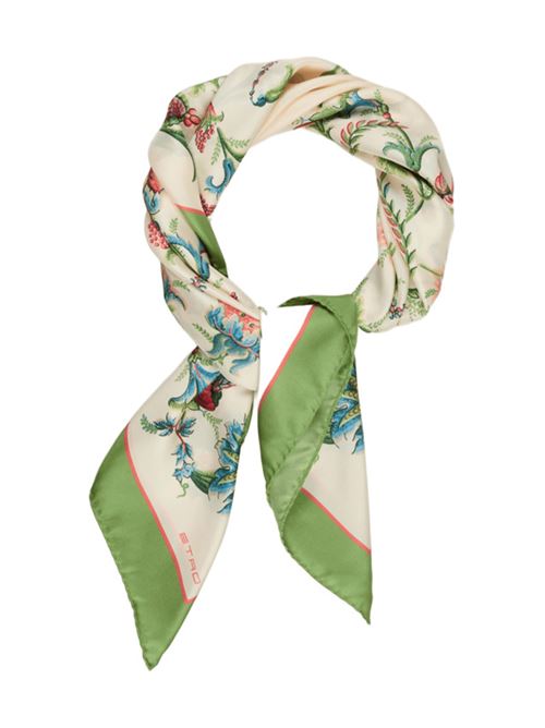 SETA CON MOTIVO FLOREALE CIRCOLARE ETRO | WAXA0006AKE19X0803