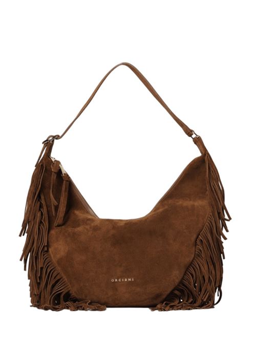 ISOLA PEACH FRINGE SMALL ORCIANI | B02227PFGCOCOA