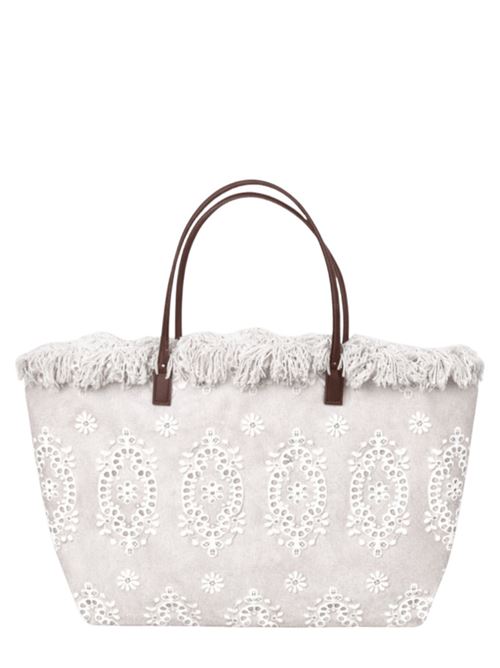 CITY BAG SANGALLO FRINGE MC2 SAINT BARTH | CBF000101034L