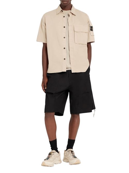 STRETCH ORGANIC COTTON TWILL STONE ISLAND | 1100025S0A10V0093